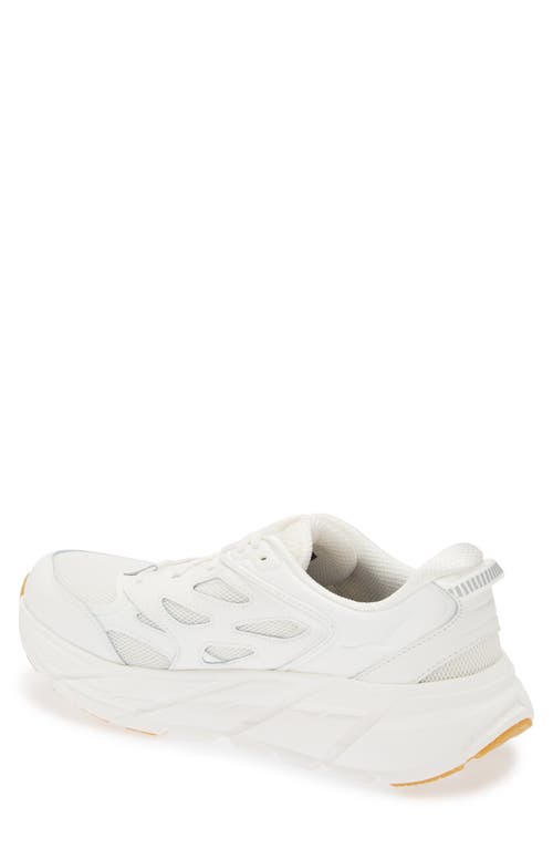 Hoka Clifton L Walking Sneaker In White