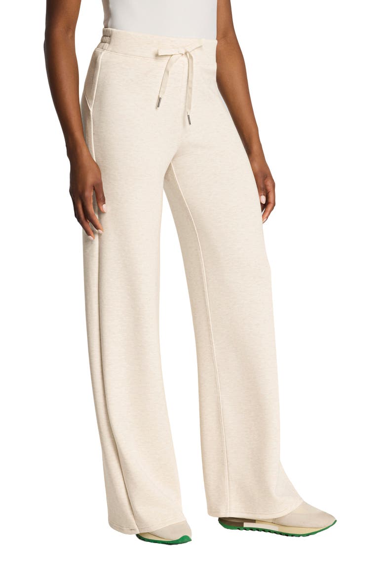 AirEssentials Wide Leg Pants, Main, color, OATMEAL HEATHER