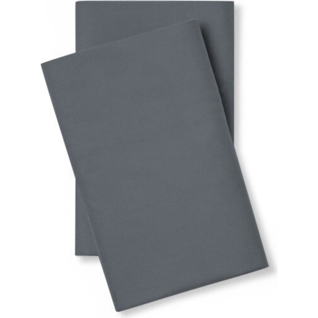 Pillow Guy Cool & Crisp Pillow Case Set In Gray