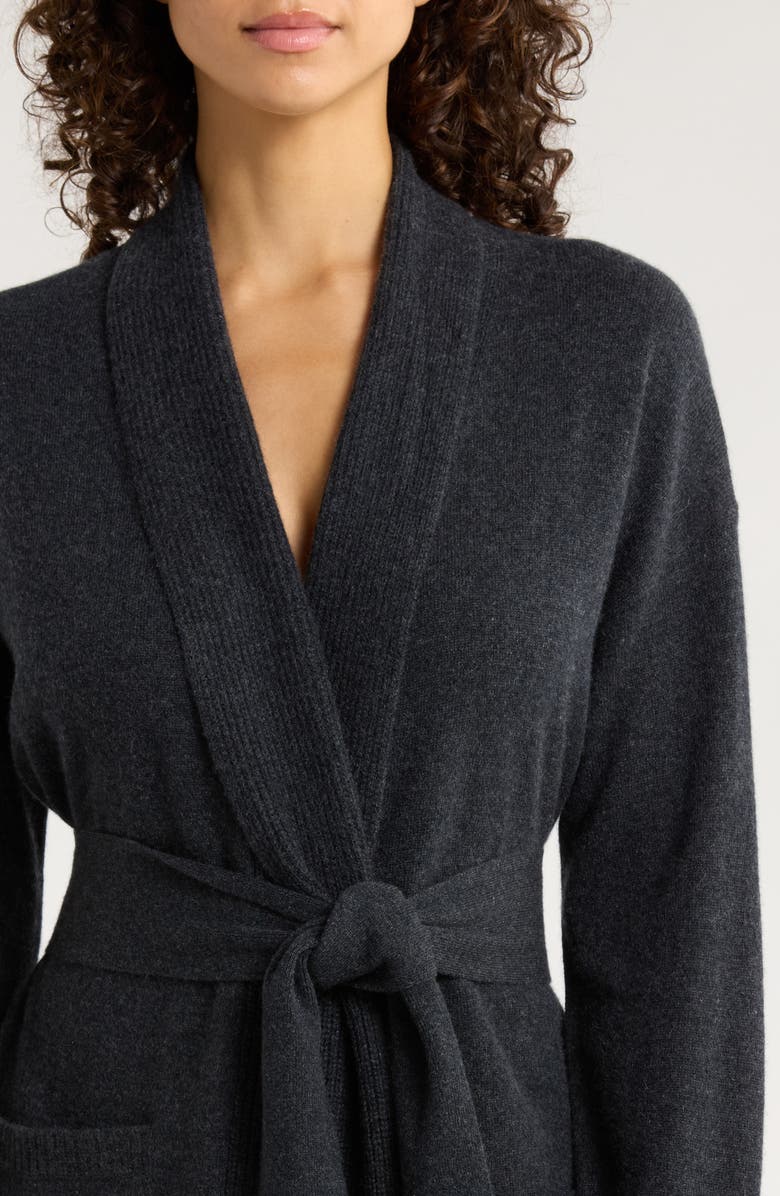 Nordstrom Cashmere Robe, Alternate, color,