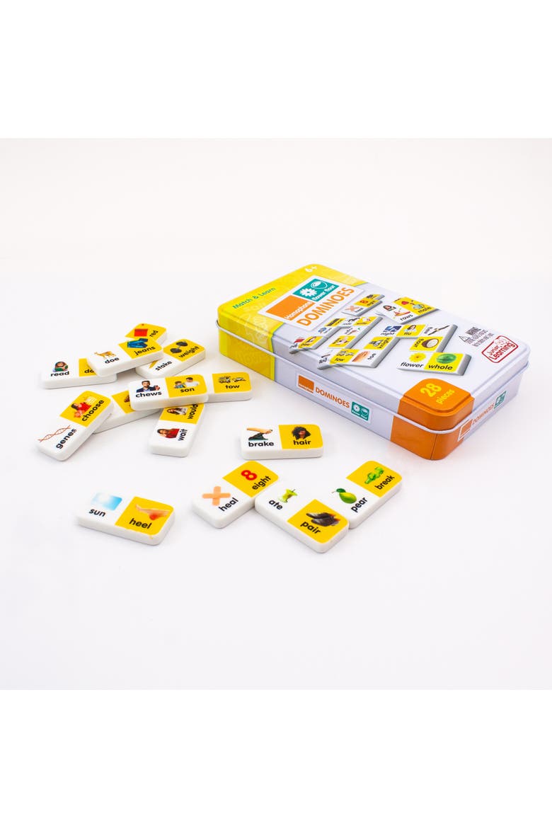 Homophone Dominoes Language Arts, Alternate, color, Multicolored
