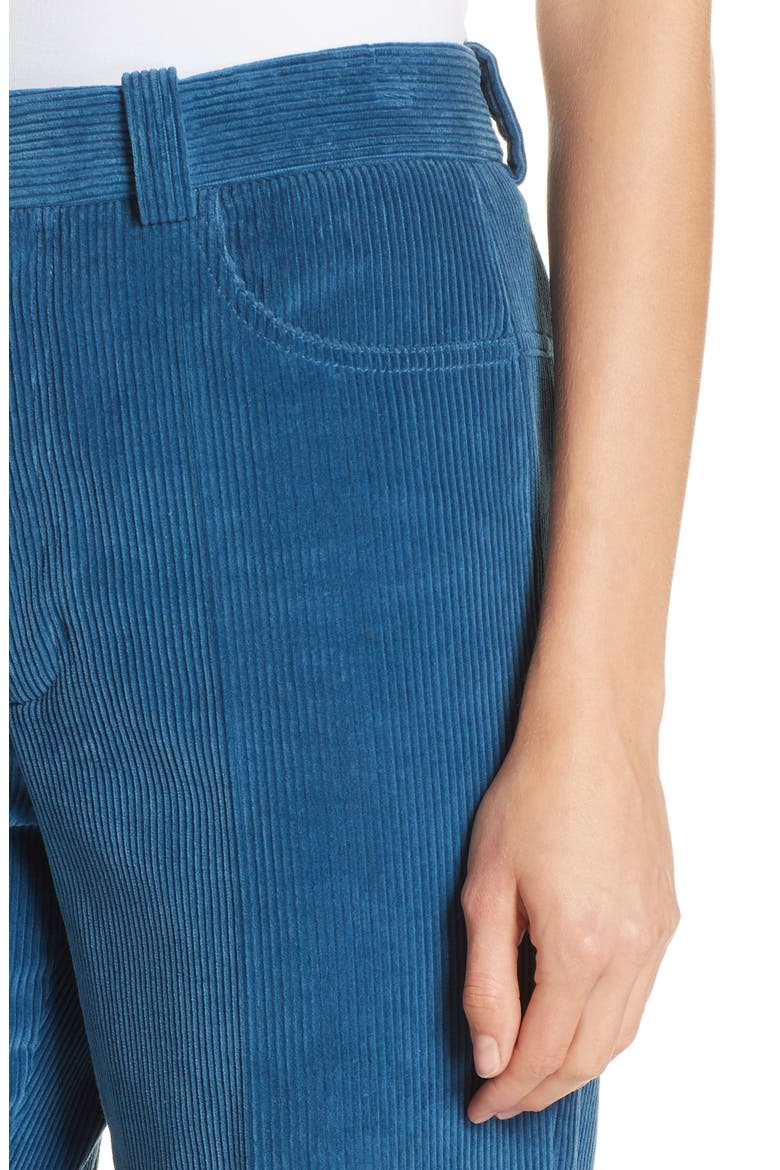 Corduroy Trousers, Alternate, color, WAVE