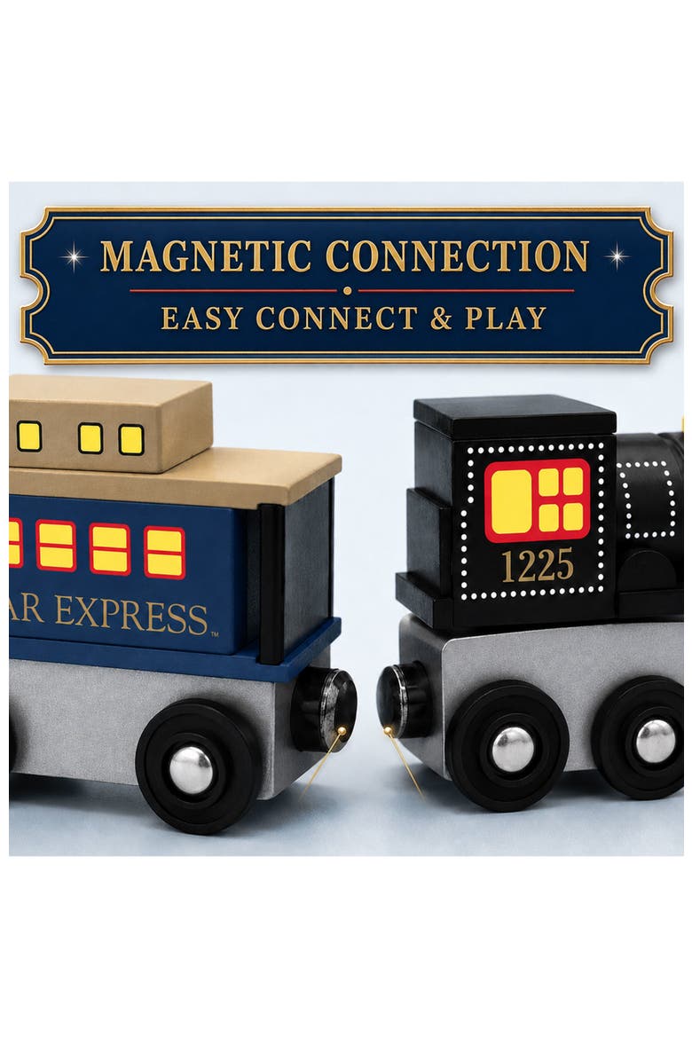 The Polar Express 2-Piece Toy Train Set, Alternate, color, Multicolor
