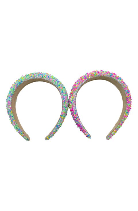 Kids' 2-Pack Sprinkle Headbands (Big Kid)