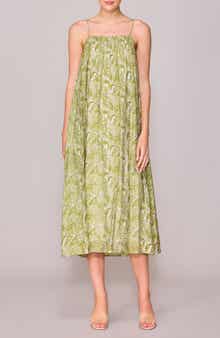 MELLODAY Strapless Organza Sundress