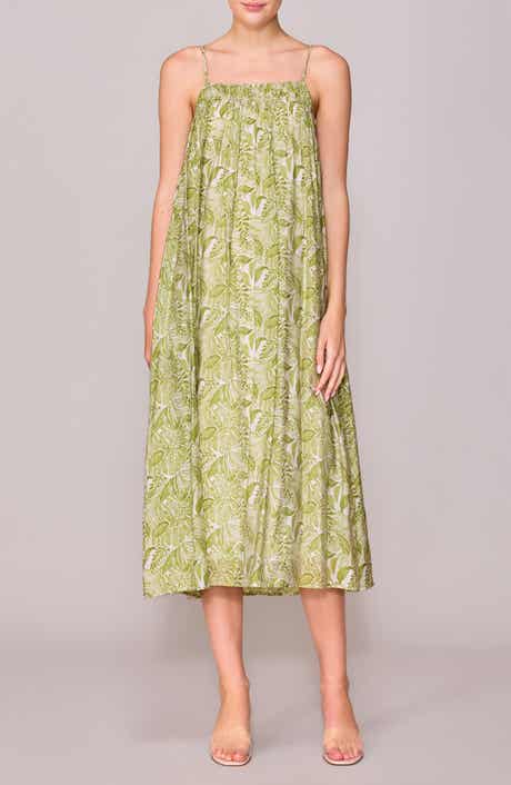 MELLODAY Strapless Organza Sundress