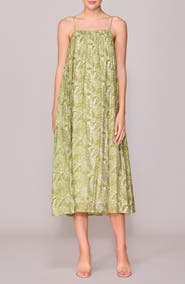 MELLODAY Strapless Organza Sundress