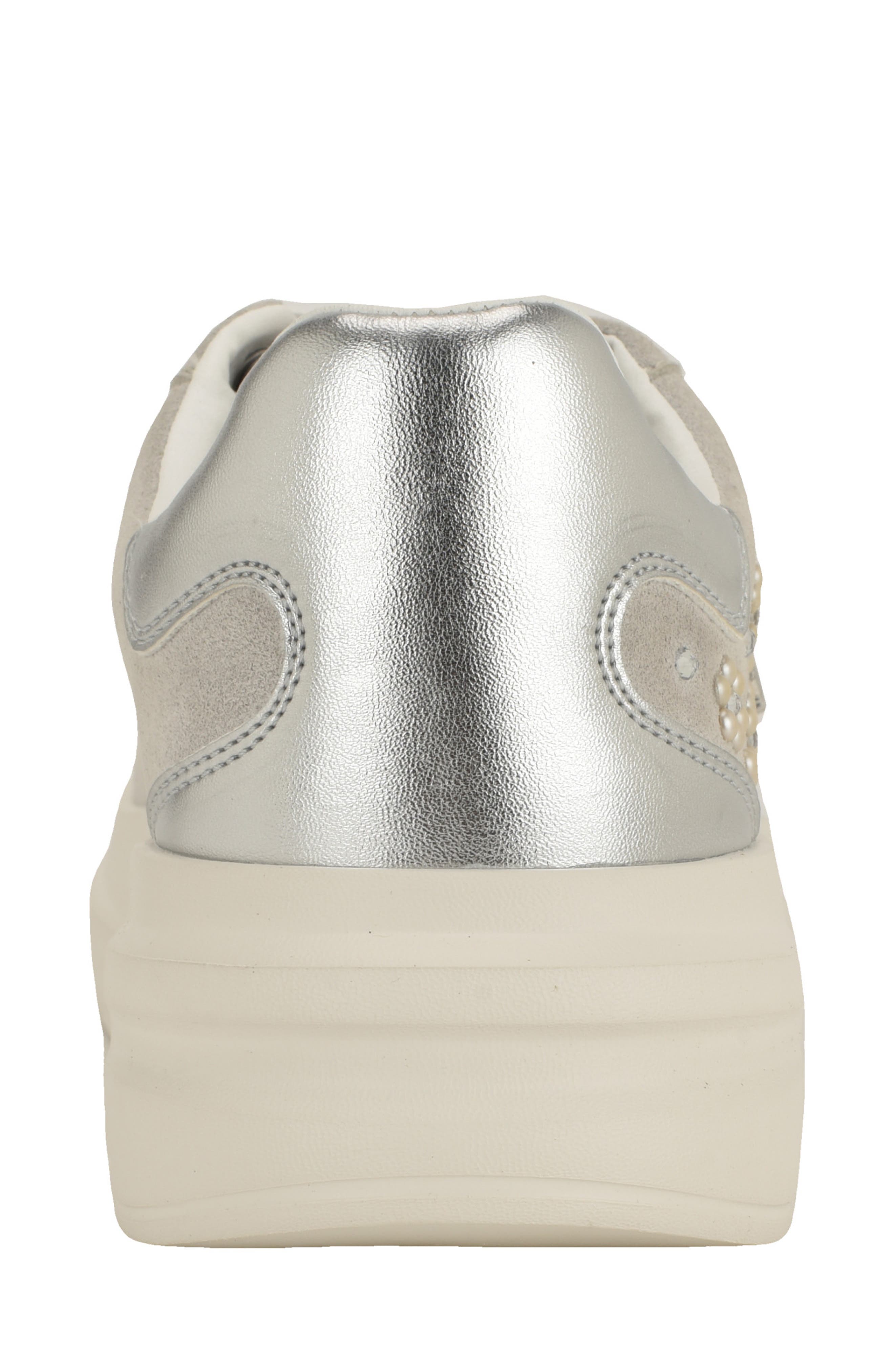 GUESS Elbina Sneaker, Alternate, color, Ivory