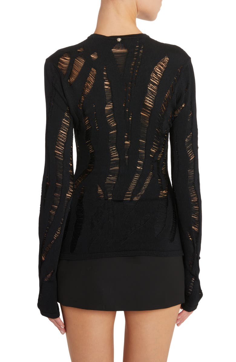 Versace Serie Grunge Sweater, Alternate, color, 