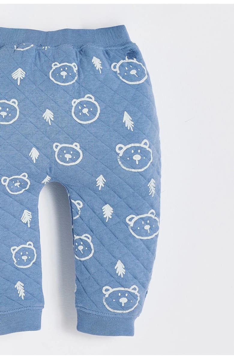 Babycottons Blue Pants for Infant, Alternate, color, Pastel-Blue