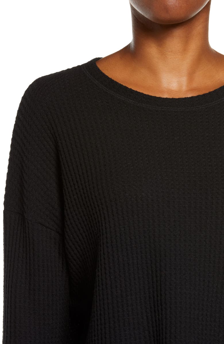 Beyond Yoga Brushed Up Crop Pullover, Alternate, color, 