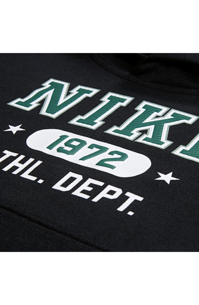 Nike Kids' P.E. French Terry Hoodie, Alternate, color, Black