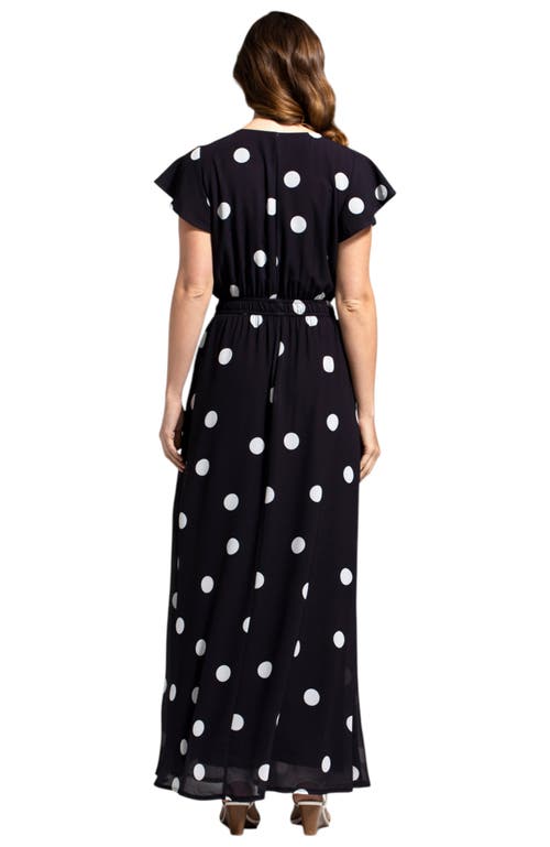 Hotsquash London Clothing Chiffon Wrap Top Maxi Dress