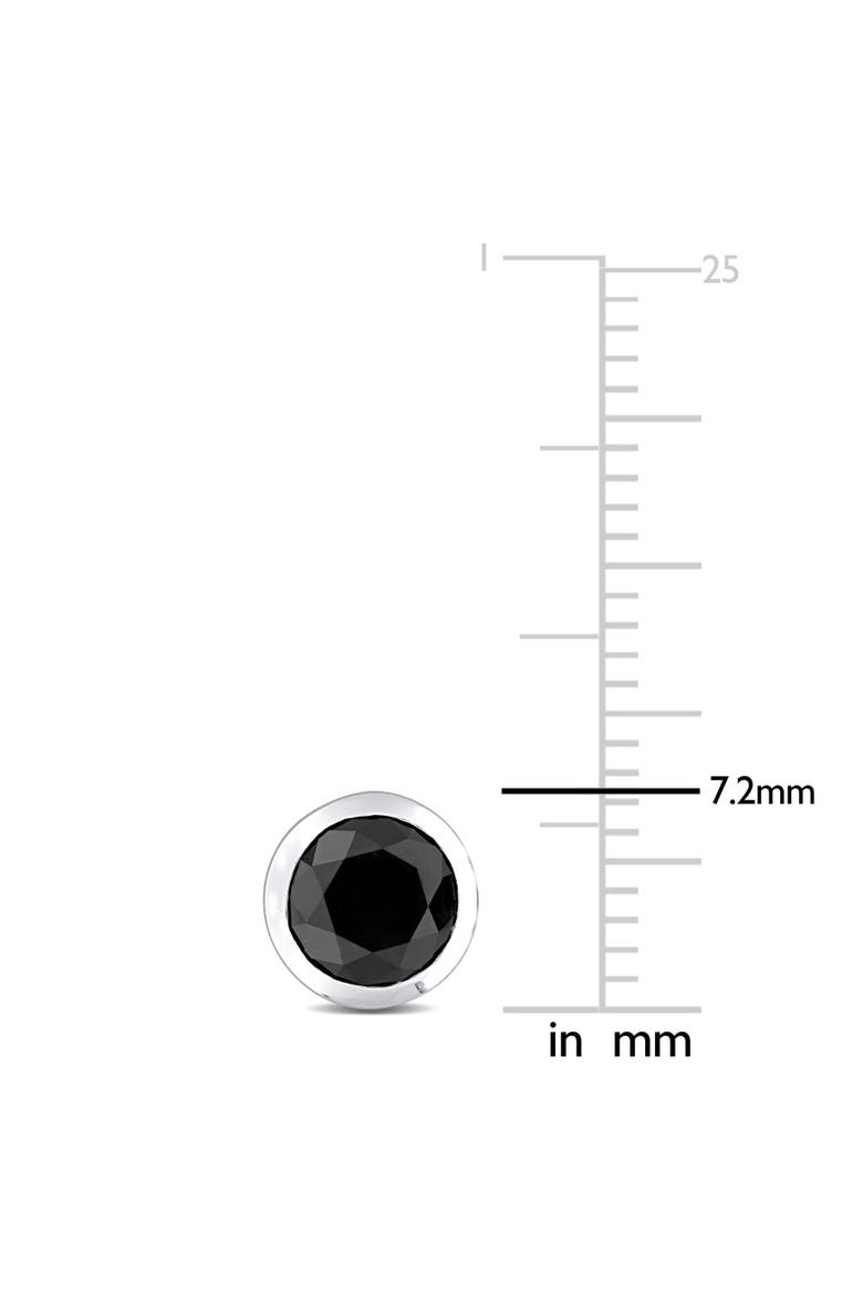 2 CTW Black Diamond Stud Earrings 14k, Alternate, color, Diamond