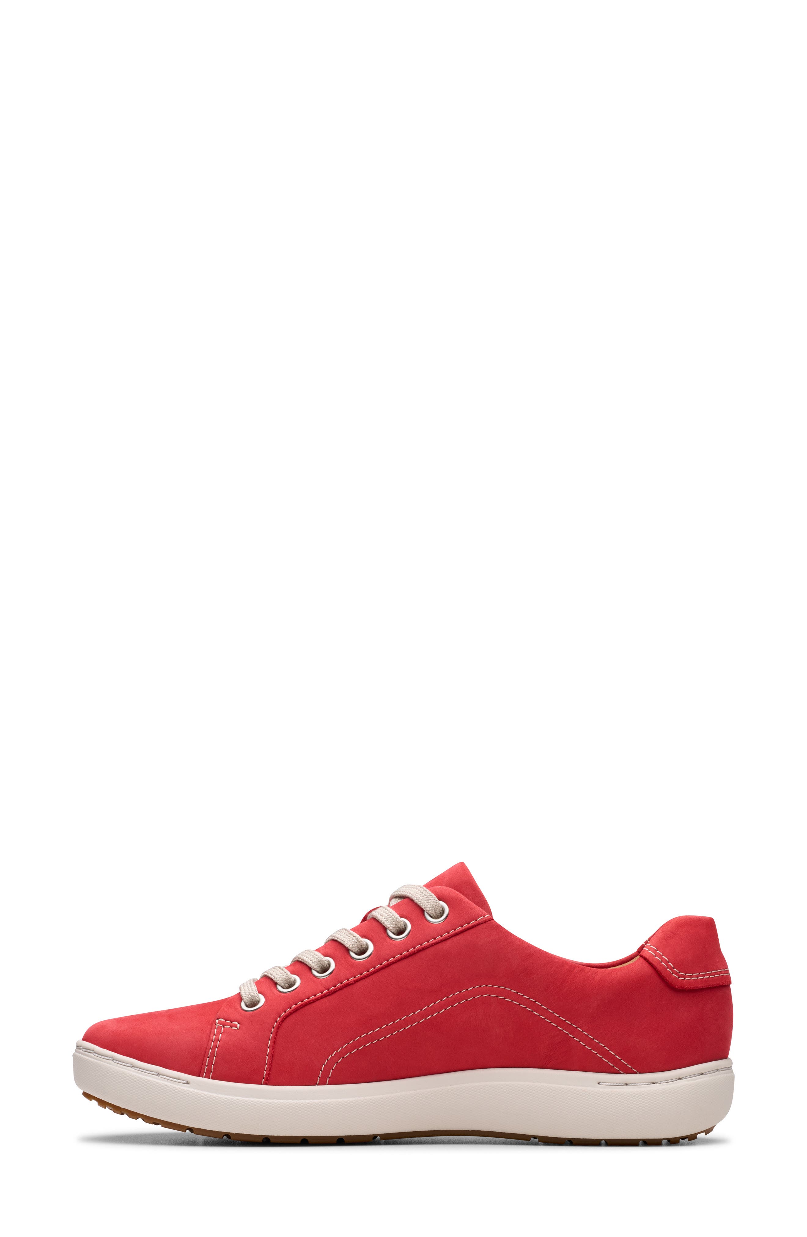Clarks<sup>®</sup> Nalle Side Zip Sneaker, Alternate, color, Reb Nubuck
