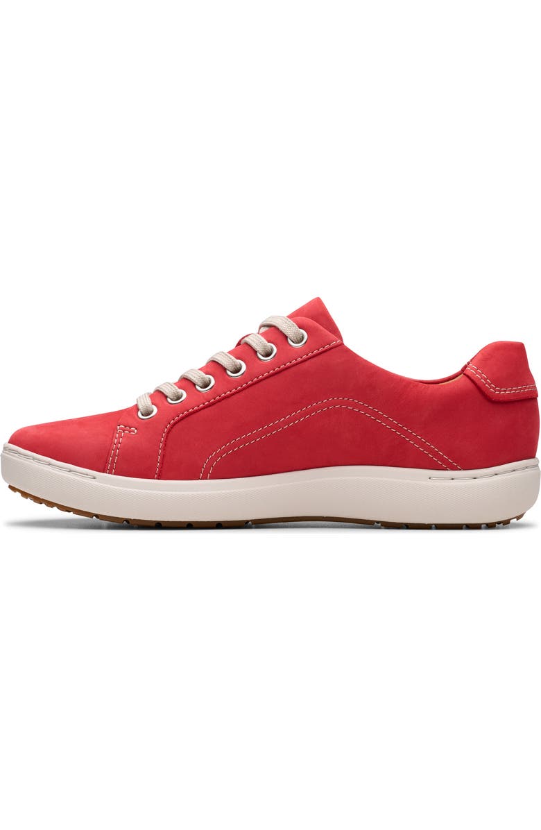 Clarks<sup>®</sup> Nalle Side Zip Sneaker, Alternate, color, Reb Nubuck