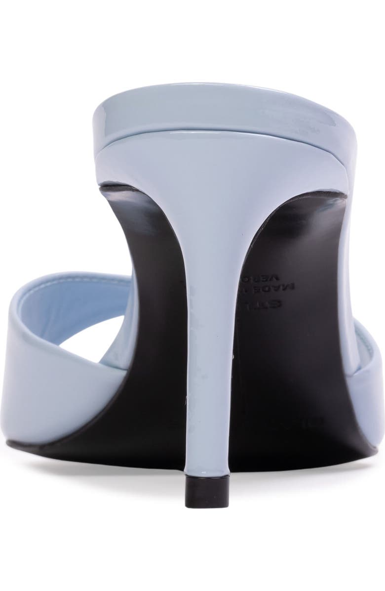 BLACK SUEDE STUDIO Freddie 65 Mule, Alternate, color, Sky Blue Patent Leather