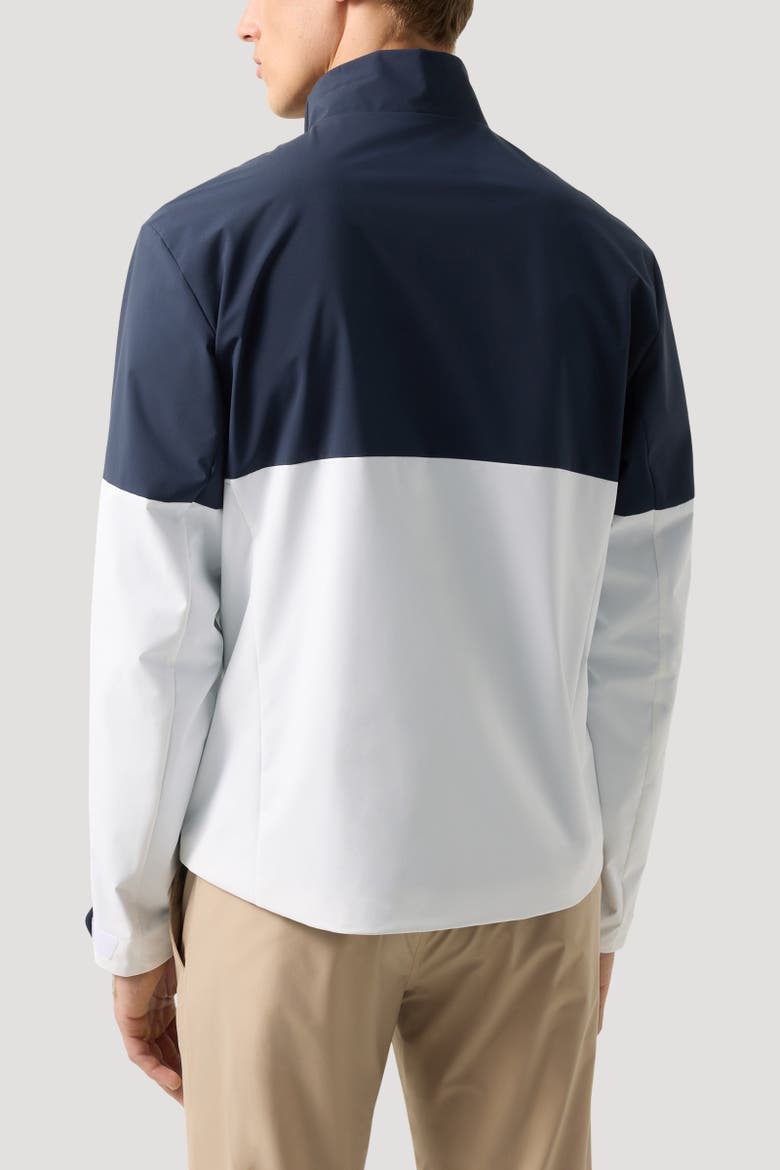 Bolek Functional Jacket, Alternate, color, Navy blue/white