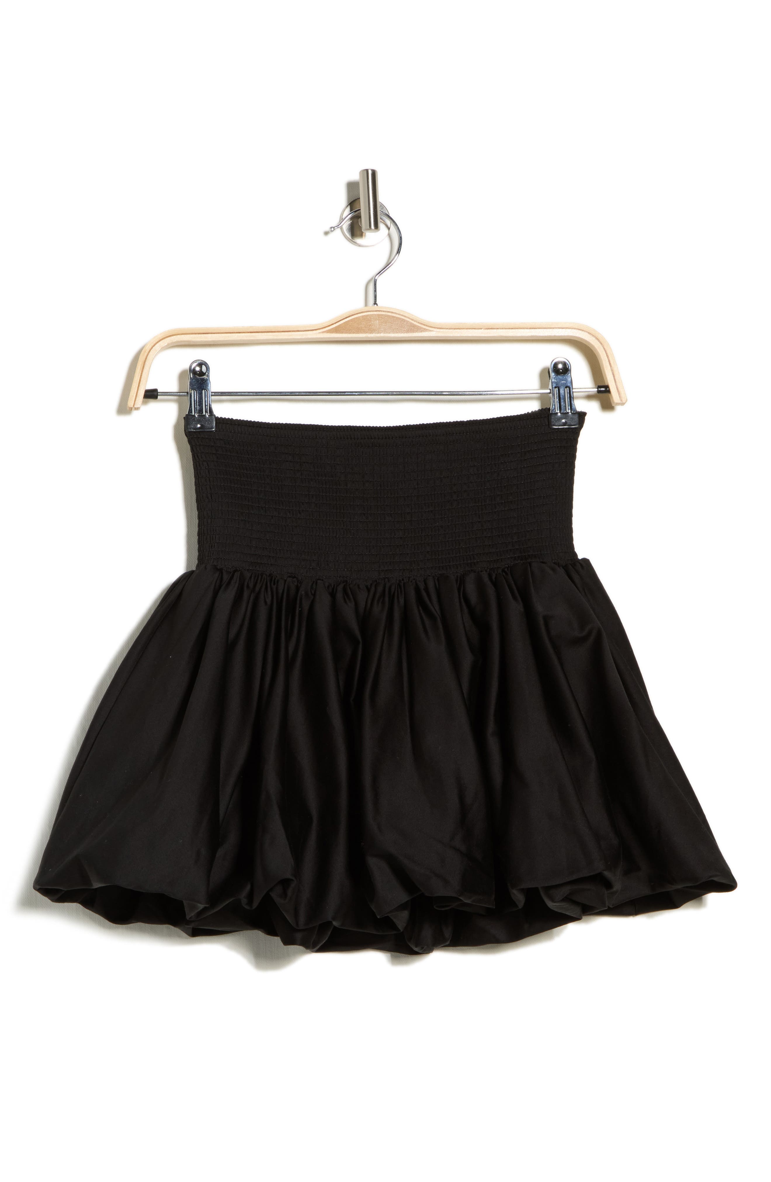 Alice + Olivia Arden Drop Waist Bubble Hem Skirt