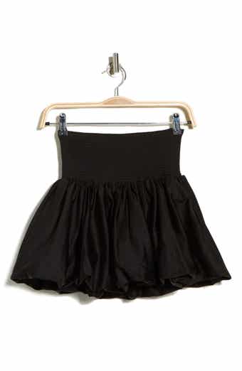 Alice + Olivia Arden Drop Waist Bubble Hem Skirt