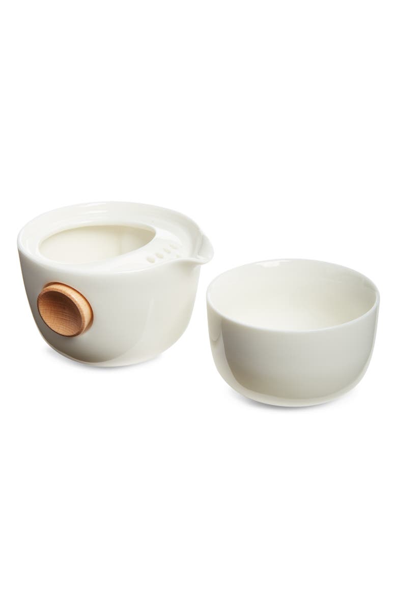 Paper & Tea Be-Bop All-in-One Teapot & Cup, Main, color, 