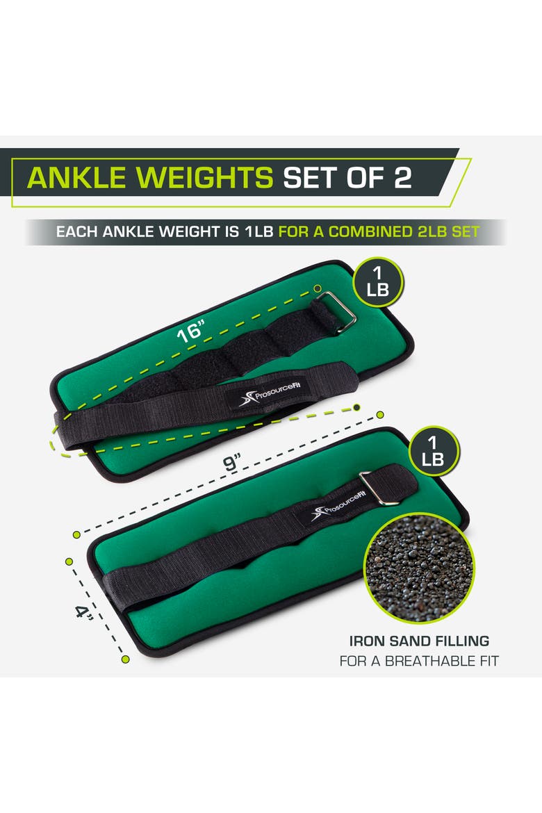 Ankle Weights, Alternate, color, 1 lb