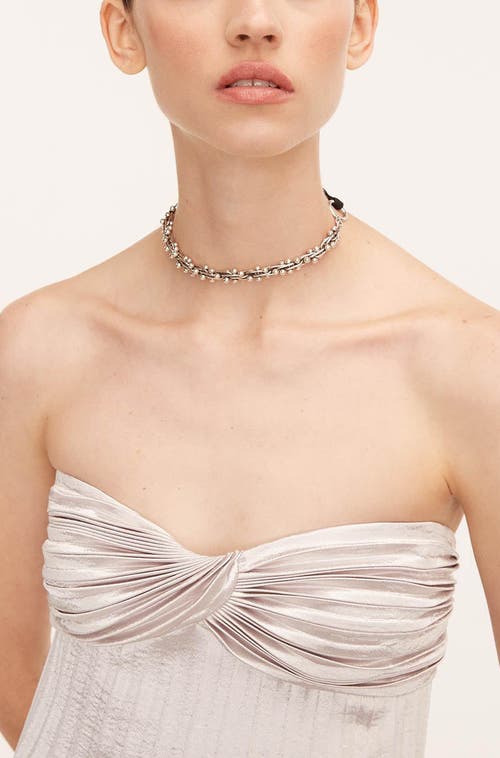 REBECCA TAYLOR REBECCA TAYLOR LAMÉ PLEATED DRESS