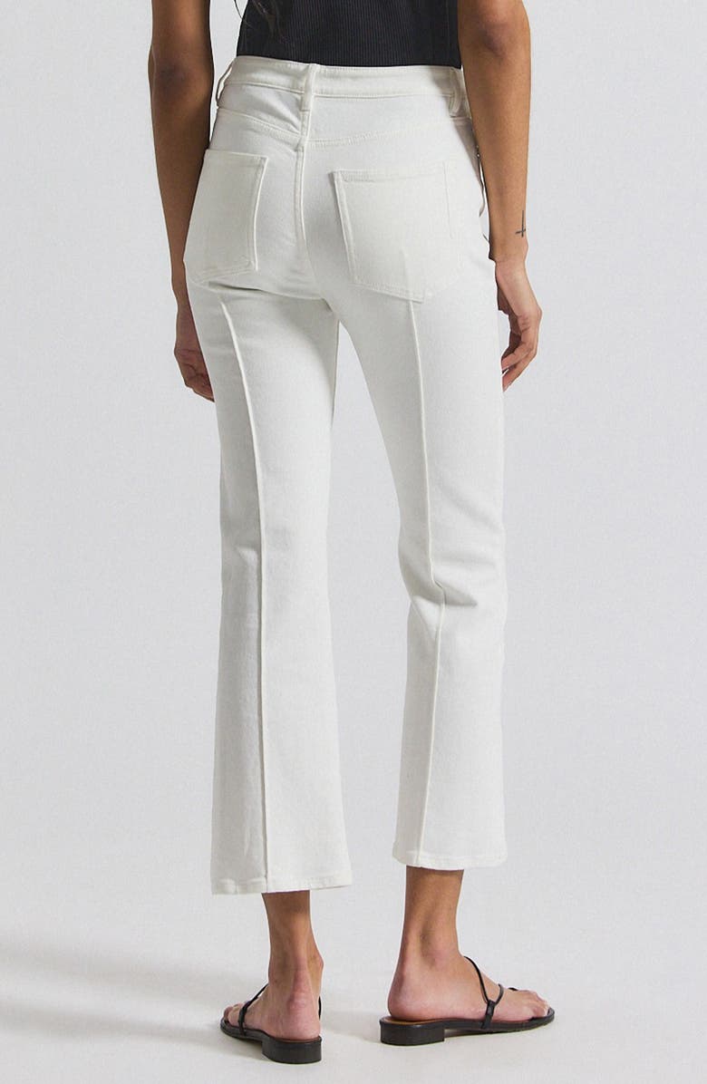 Derek Lam 10 Crosby Perce Pintuck Pleat Comfort Stretch Crop Jeans, Alternate, color,