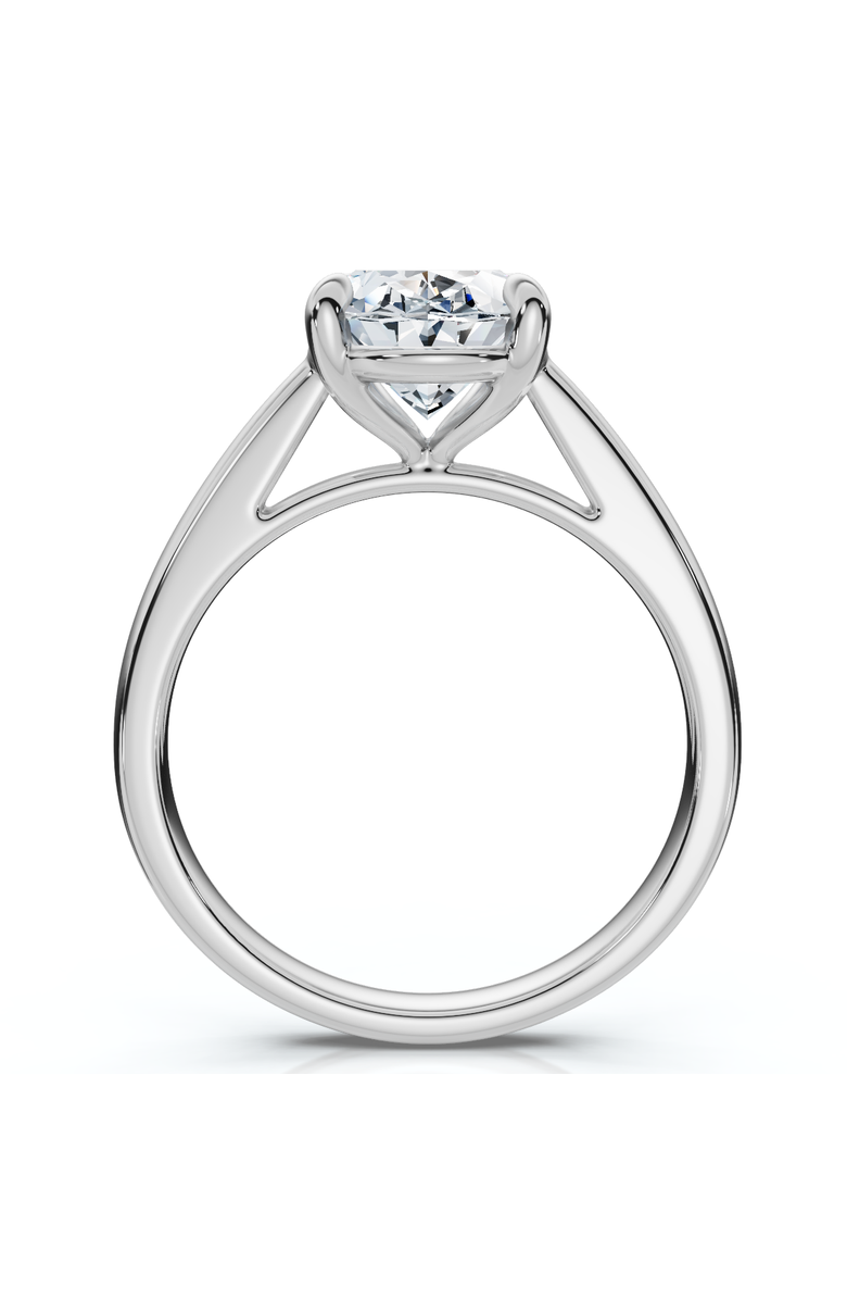 Bliss Diamond Certified 2Ct Oval Solitaire Ashley Diamond Engagement Ring 14k Gold Lab Grown, Alternate, color, 14K White Gold