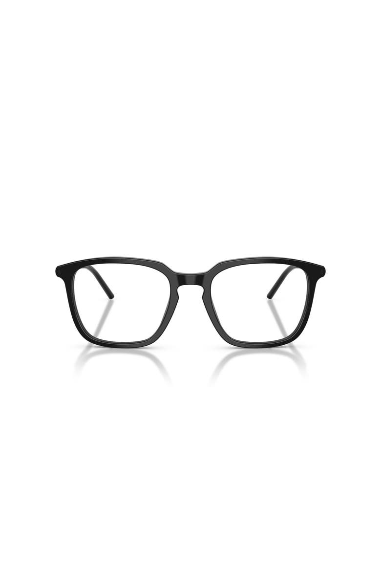 Moncler 51mm Phantos optical glasses, Alternate, color, Black