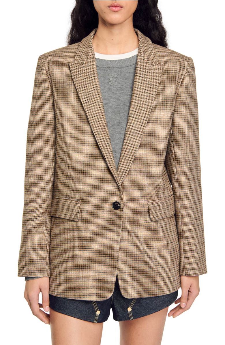 SANDRO Suit jacket, Main, color, 