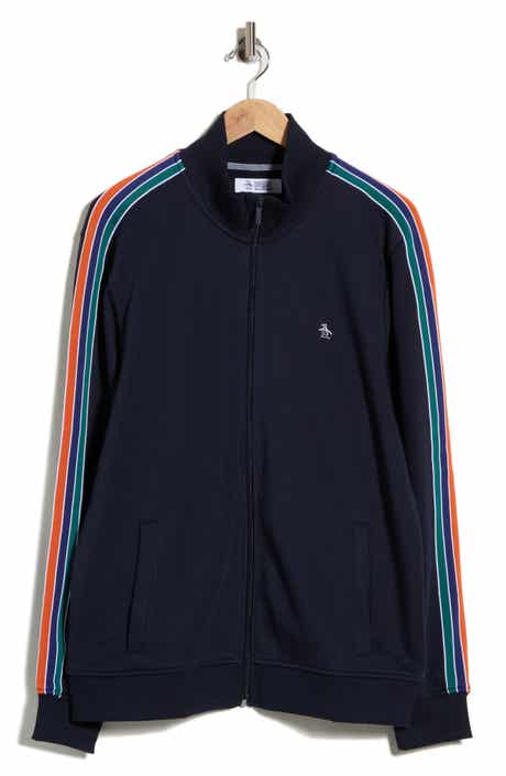 Stripe Fleece Track Jacket