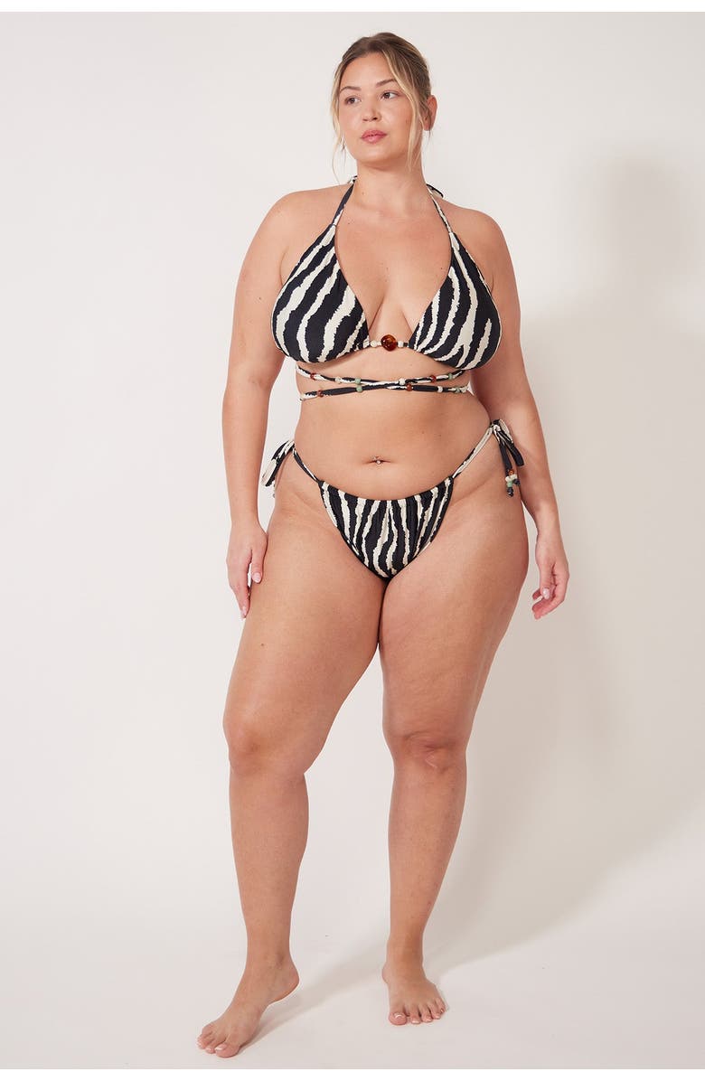 Villa Fresca Norah Bikini Swimsuit Top, Alternate, color, 