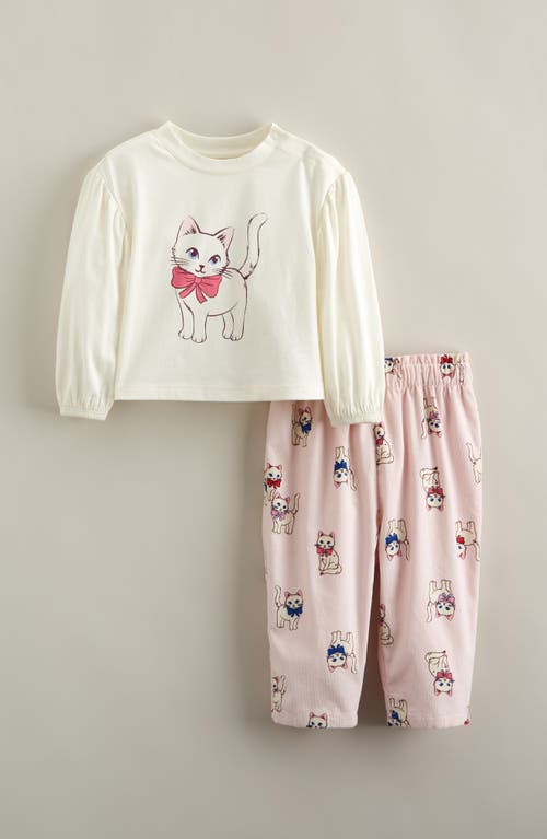 Tucker + Tate Cotton Graphic Bubble T-shirt & Pants Set In Multi