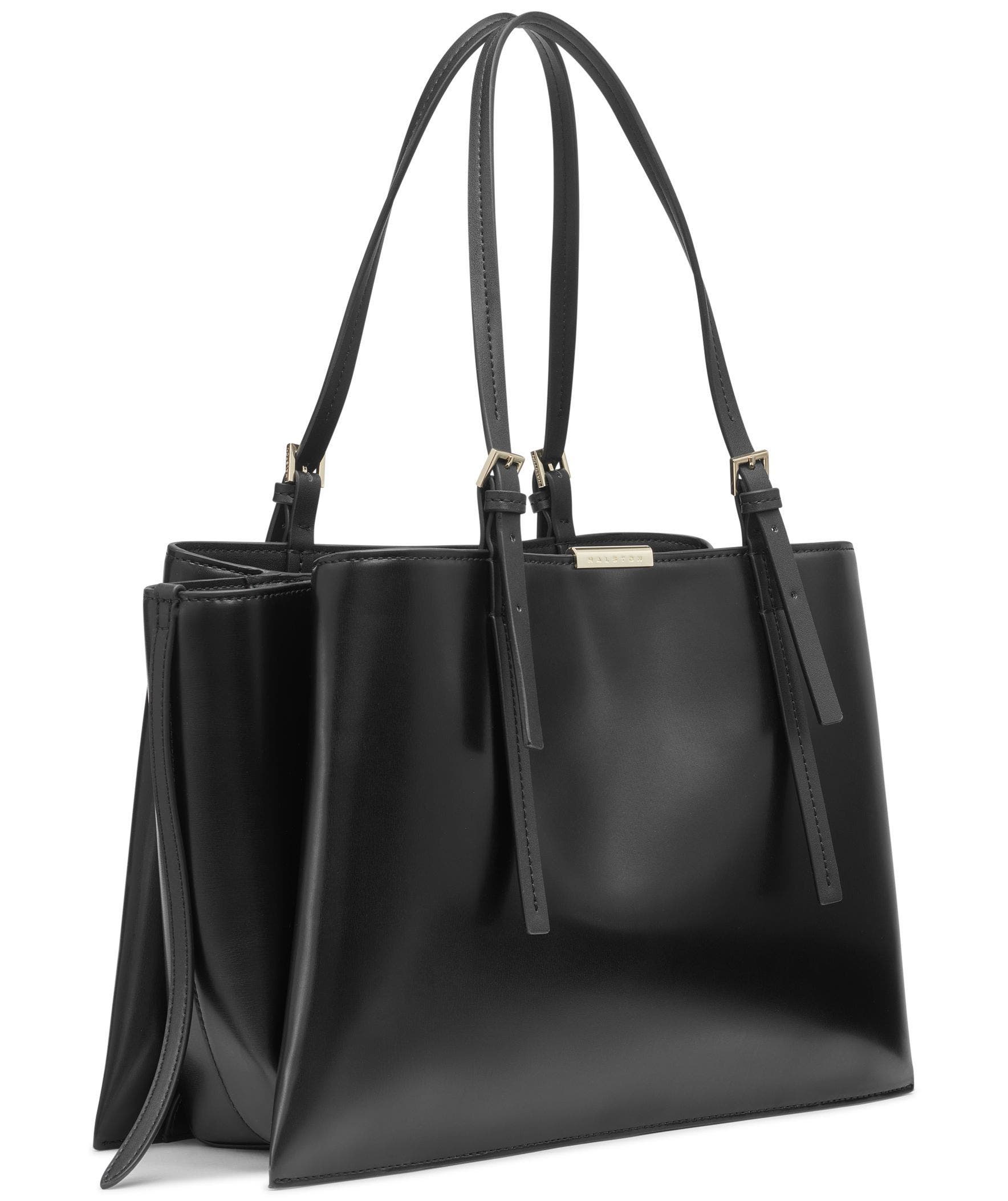 HALSTON Carrie Tote Bag, Alternate, color, 