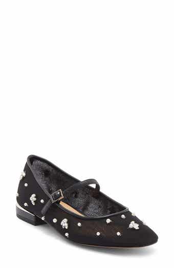 Ted Baker London Darcy Embellished Mesh Mary Jane Flat