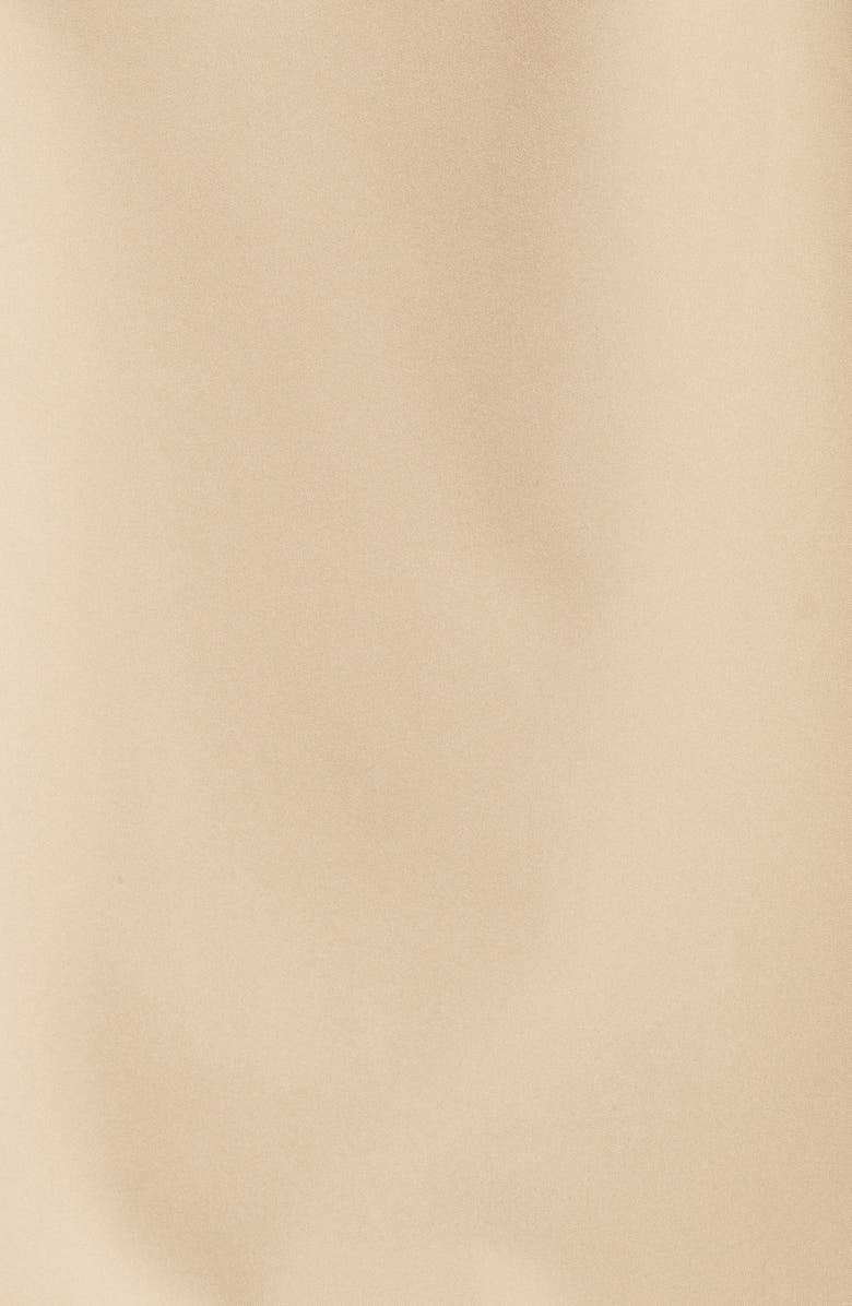 Save The Duck Greta Water Resistant Short Raincoat, Alternate, color, Stardust Beige