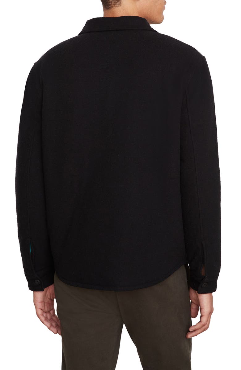 Vince High Pile Fleece Lined Shirt Jacket, Alternate, color, 