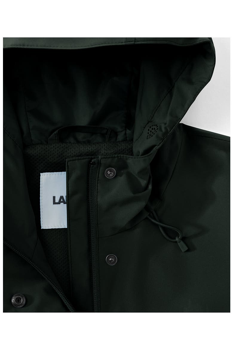 Squall Packable Waterproof Raincoat, Alternate, color, Woodland Forest