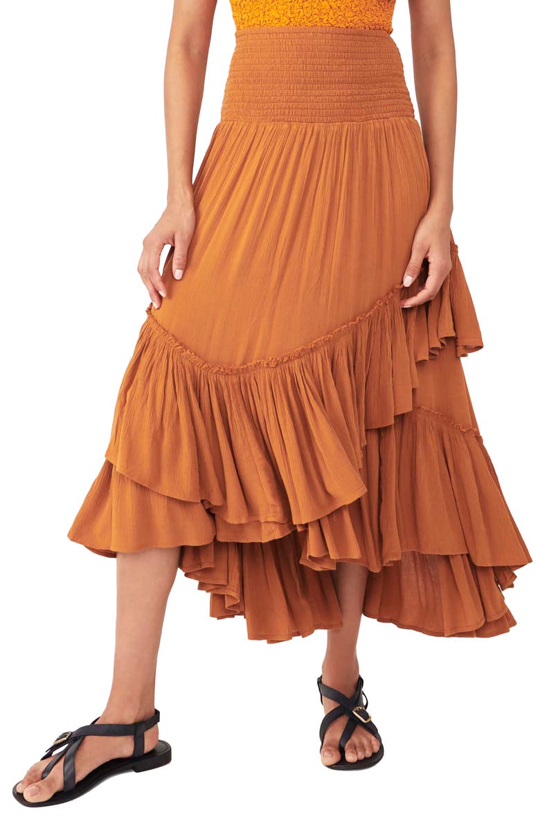 Free People Convertible Maxi Skirt, Main, color,