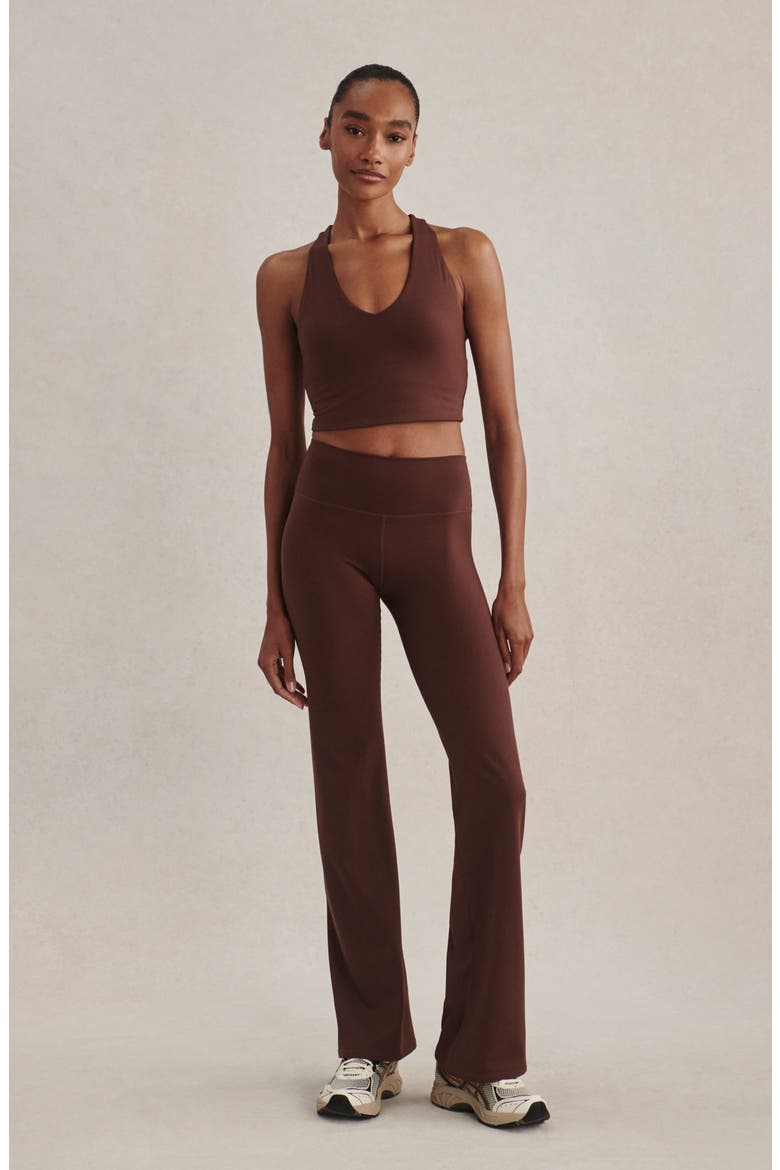 Always Burke Performance Cropped Tank, Alternate, color, MAHOGANY