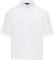 Eastside Golf Boxford Short Sleeve Cotton Button-Up Shirt