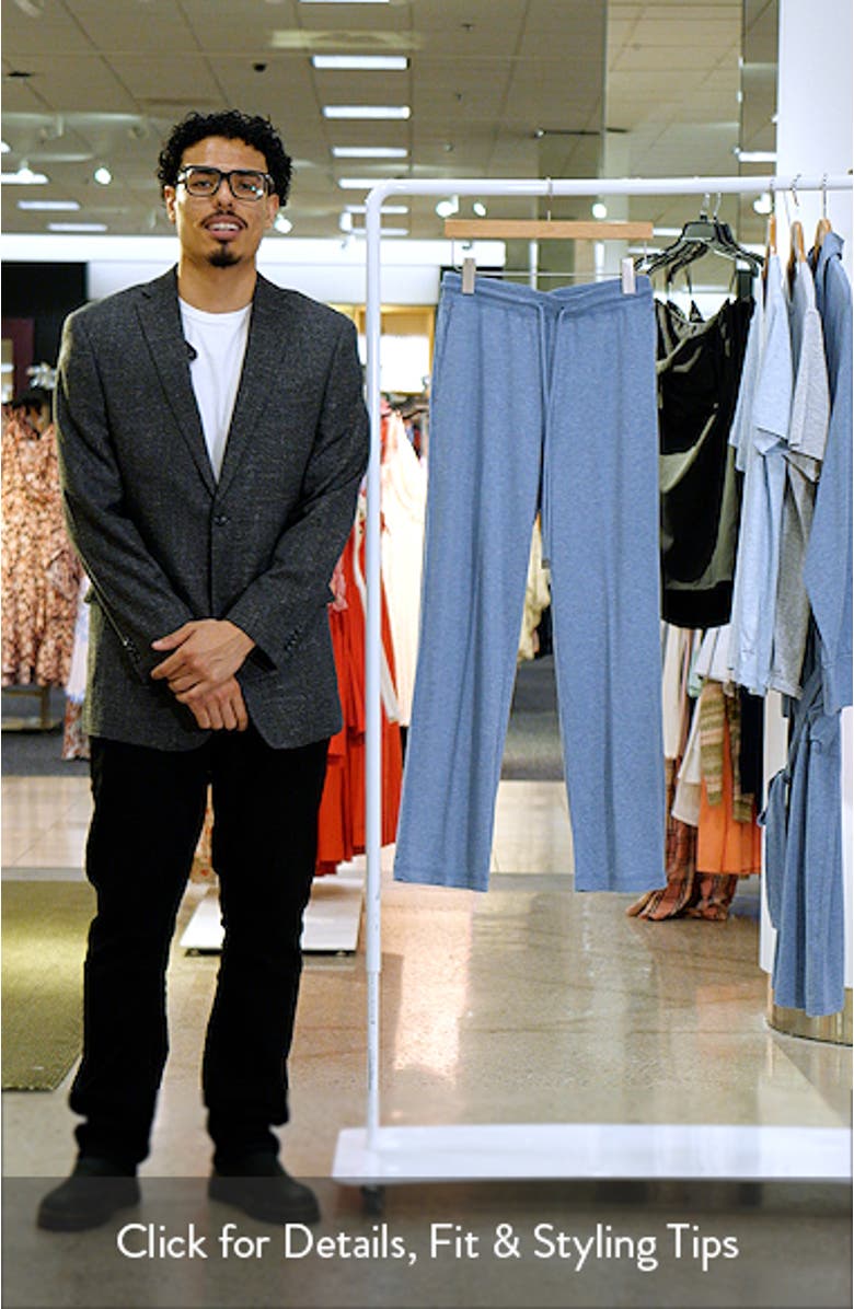 Stretch Cotton & Modal Drawstring Pajama Pants, sales video thumbnail