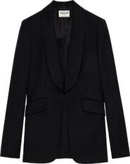 Zadig & Voltaire Shawl Collar Jacket