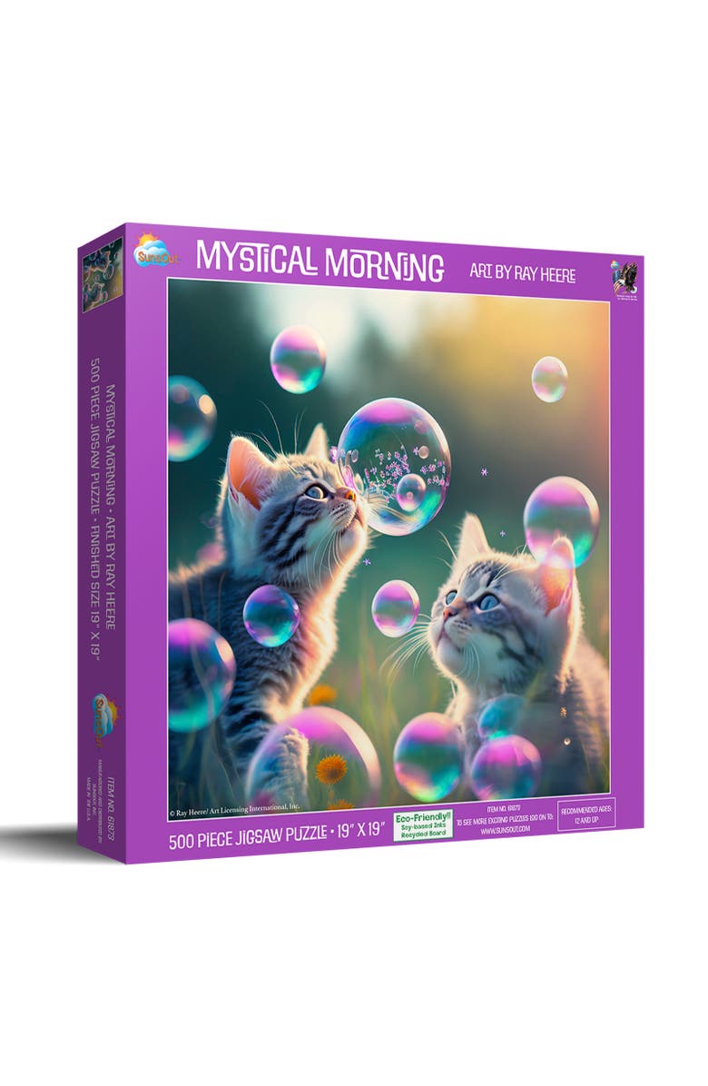 Sunsout Mystical Morning 500 piece Jigsaw Puzzle for Adults, Main, color, Multicolor