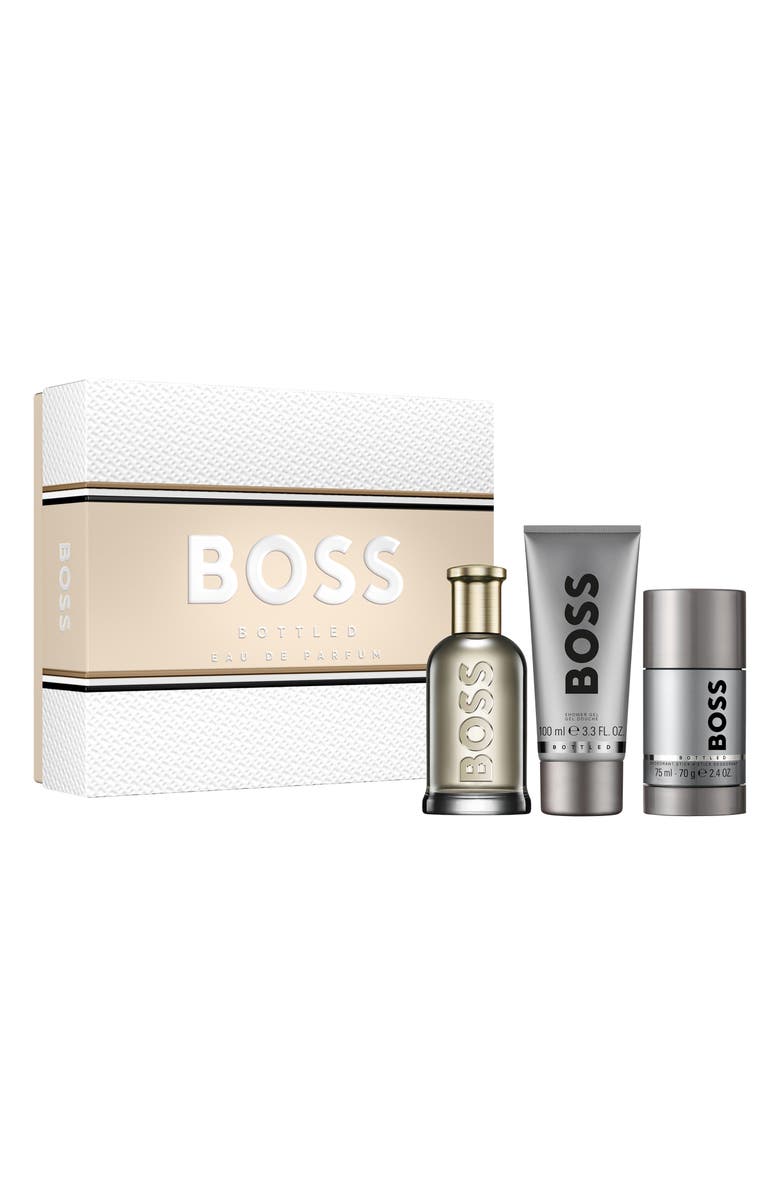 HUGO Bottled Eau de Parfum Set, Main, color,