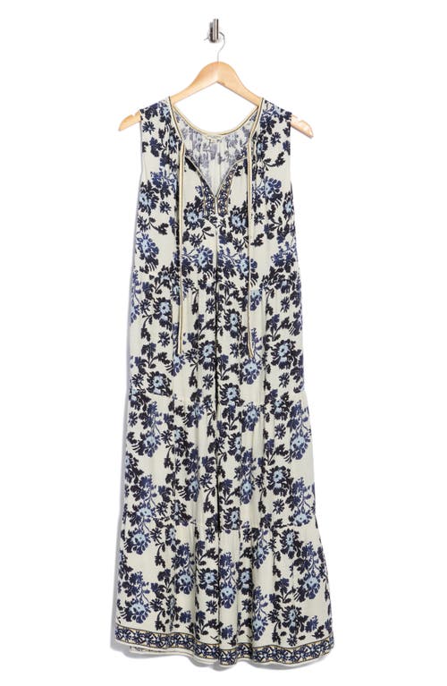 Max Studio Sleeveless Maxi Dress In Multi