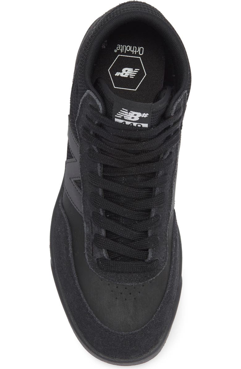 New Balance Numeric 440 High V2 Sneaker, Alternate, color, Black/ Gum