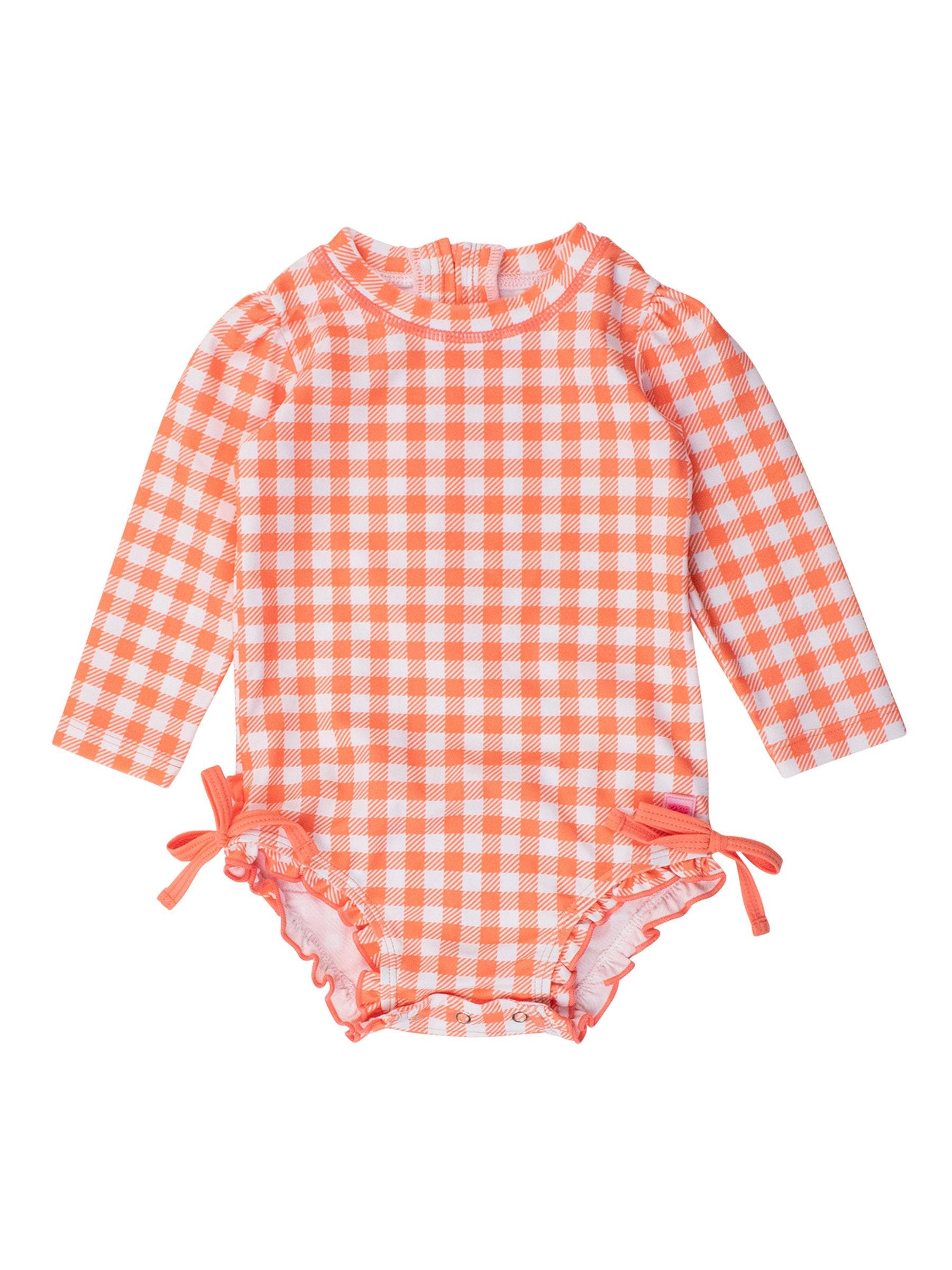 Coral Gingham