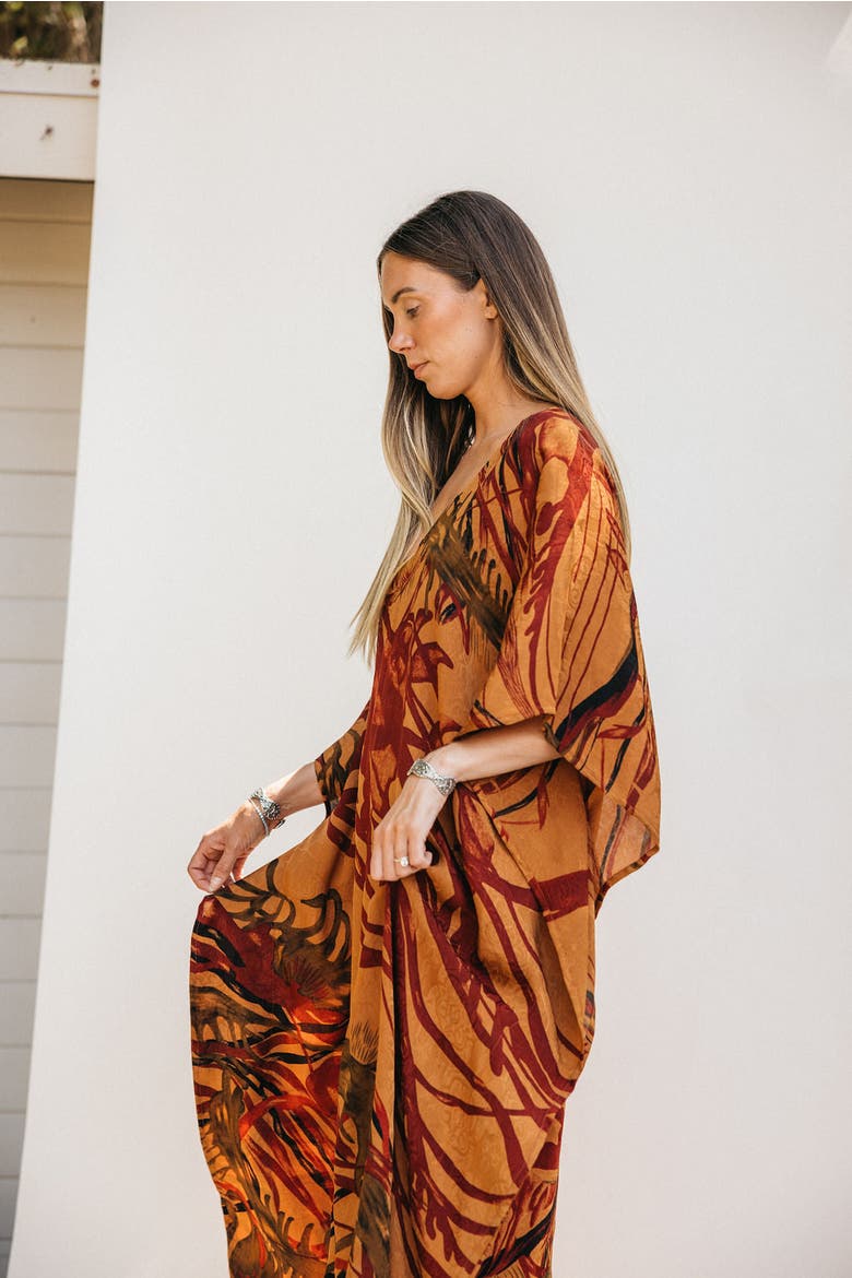Long Caftan Daisy, Alternate, color, Yellow